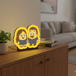 Boîte lumineuse personnalisée